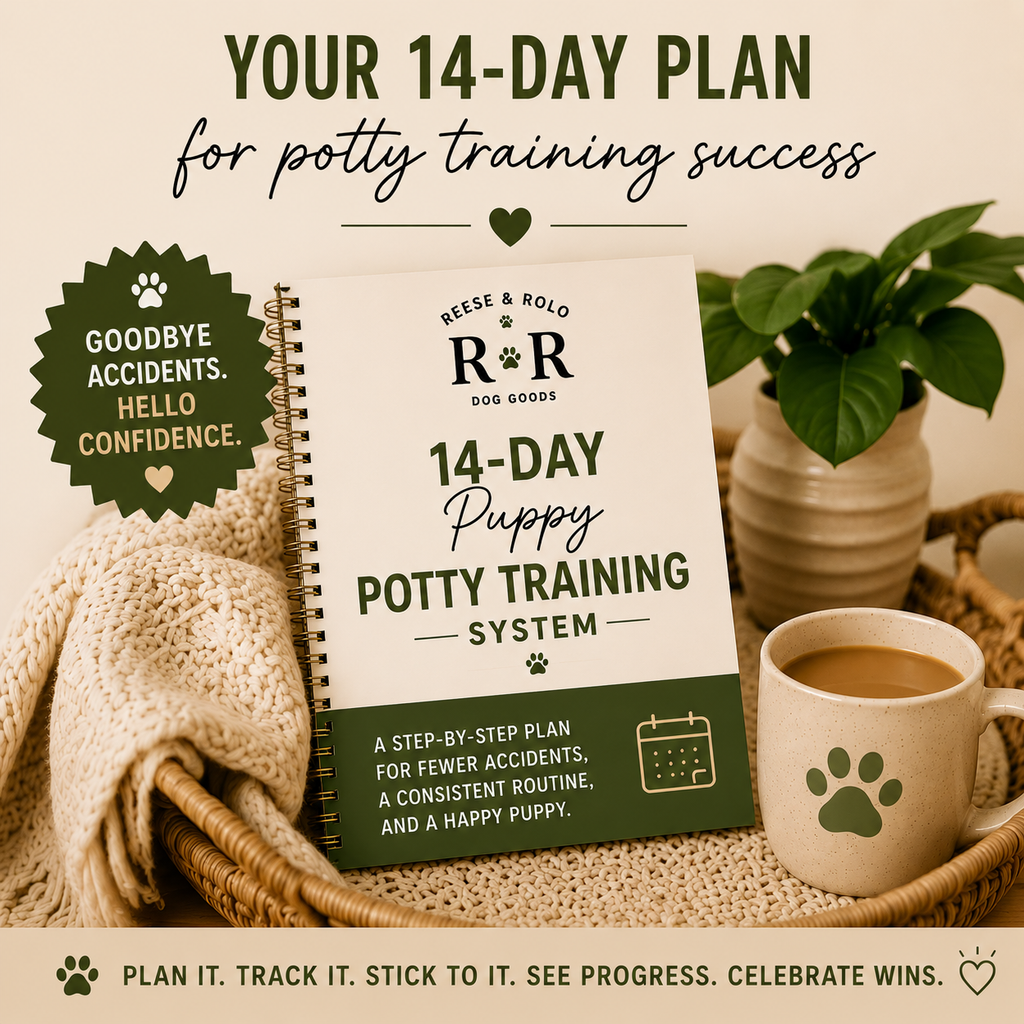 14-Day Puppy Potty Training System | Reese & Rolo
