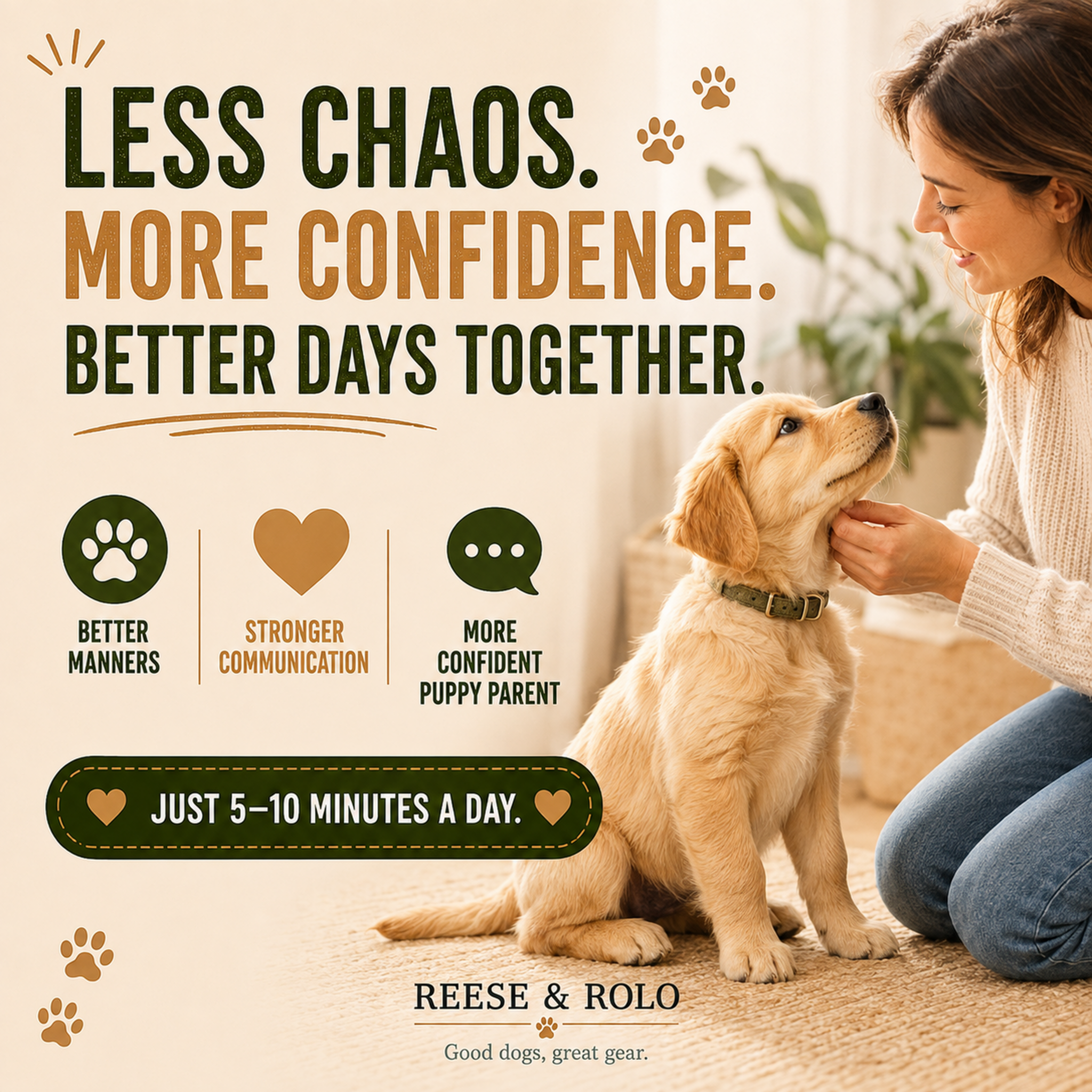 30-Day Puppy Training Game Plan