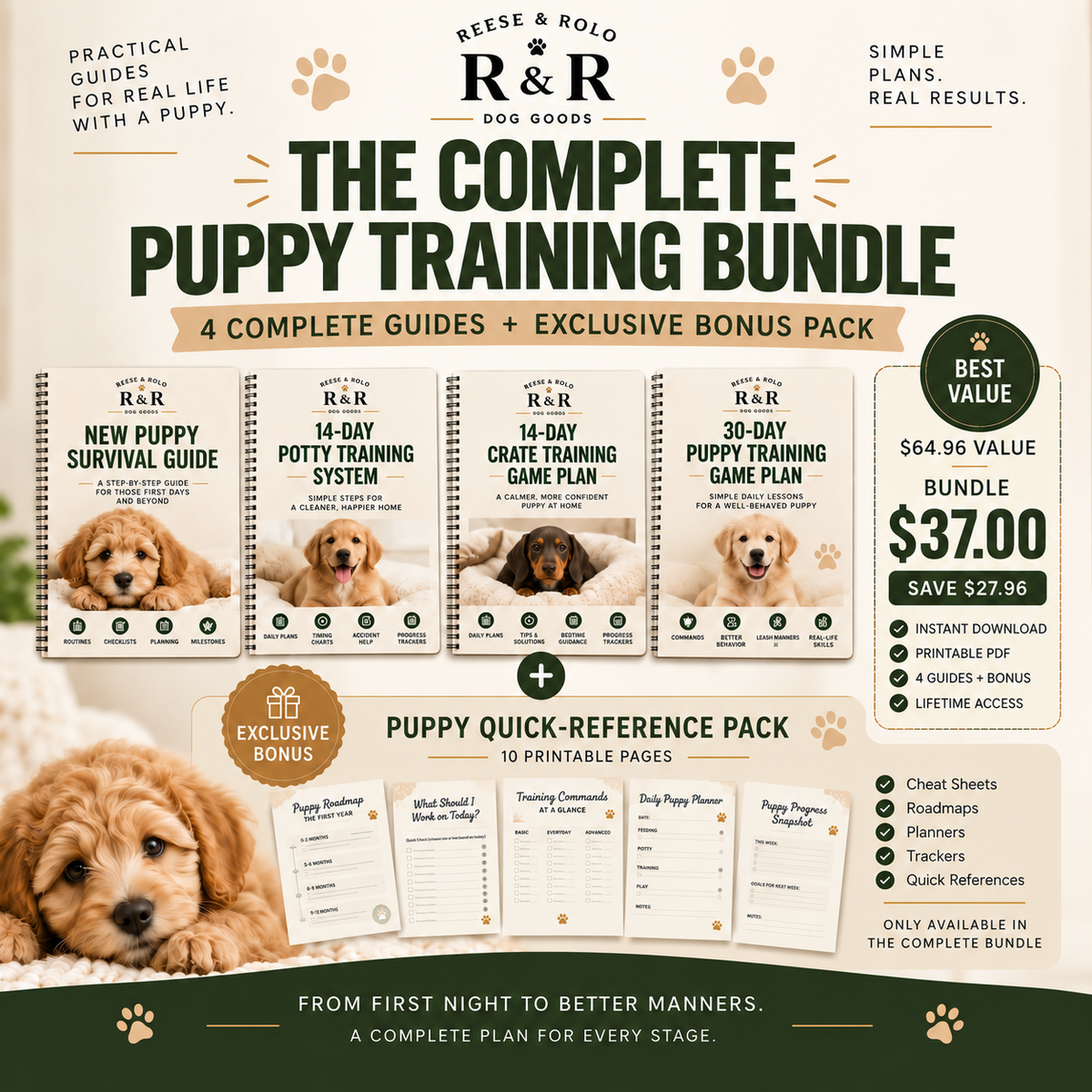 The Complete Puppy Training Bundle